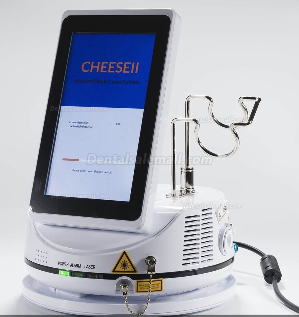 Gigaa Laser CHEESE II Mini Dental Diode Laser Soft Tissue Laser Machine 7W-10W 810/980nm 7 Inch Touch Screen